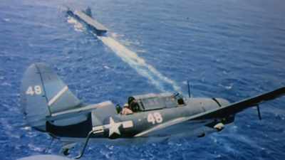 SO IT COMES DOWN TO ONE
PILOT AGAINST ANOTHER, - The Pacific War in Color