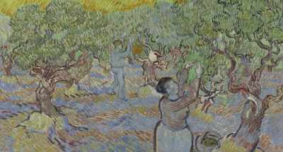 So, it was like he did in Paris, - Van Gogh: Of Wheat Fields and Clouded Skies