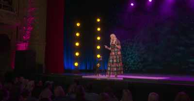 So when it was time
for him to pick a college, - Leanne Morgan: I'm Every Woman