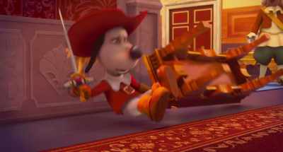 So it was you! You who framed my father
for a crime he did not commit. - Dogtanian and the Three Muskehounds