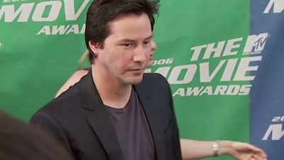 So it's a curious
combination of the old style - Keanu Reeves: The One and Only