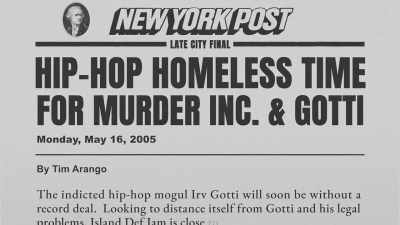 - So it's a total cutoff
 with a guy who probably - Origins of Hip Hop