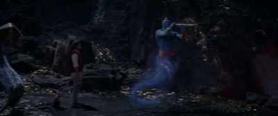 So, it's just you and me
down here? - Aladdin