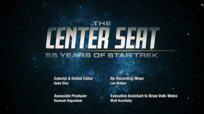 So, it's like, - The Center Seat: 55 Years of Star Trek