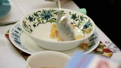So it's not just sugary cereal that people got at breakfast. - Back in Time for Dinner