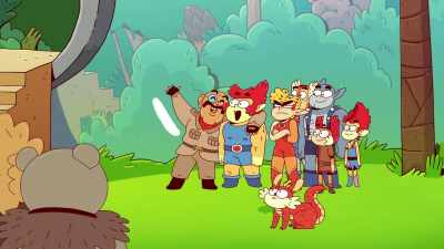 -So, it's only right
that they get the first tour.
-What an honor. - ThunderCats Roar