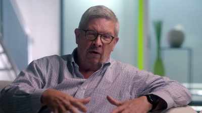 So it's the bodywork around
the rear wheels that faces the ground. - Brawn: The Impossible Formula 1 Story