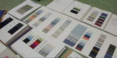 So it's that wonderful process
of choosing the fabric, - Quintessentially British