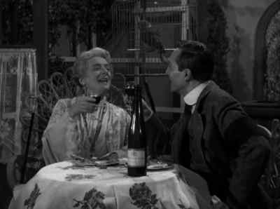 So, it's you, all spruced up,
and your poor aunt sick. - Alfred Hitchcock Presents