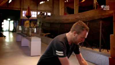 So I've got a plate over here, - Curse of the Ancients with Alice Roberts