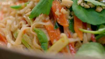 So I've made home-made egg noodles - Britain's Best Home Cook