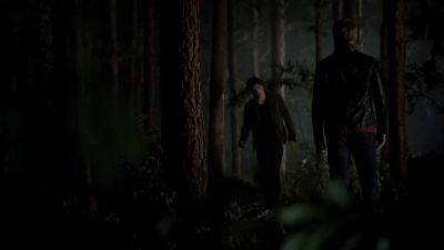 So Jo drove me
across the border. - The Vampire Diaries