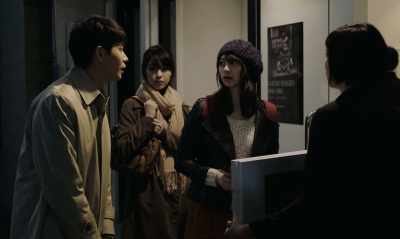 So we just got here by taxi.
Ask her nicely, you two. - Asako I & II