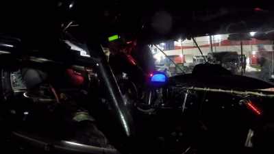 So, just try to get it to
split the middle at your 330. - Street Outlaws No Prep Kings Team Attack