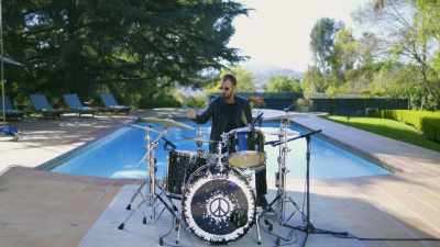 So, it just unfolded
in its natural way - Let There Be Drums!