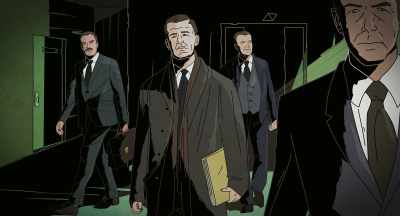 So he knew that the
bank's time was over. - Murder of God's Banker