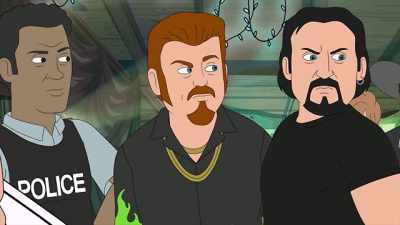 So, you know, head to
the Sunnyvale Trailer Park, please. - Trailer Park Boys: The Animated Series
