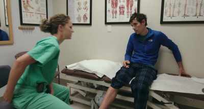 So, you know, we say ankle sprain,
but more or less an ankle sprain - Free Solo