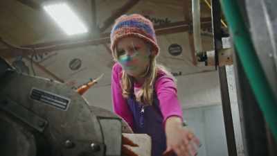 So, like, you can see the
carrots that Emma sorted out-- - Through Our Eyes
