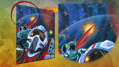 So like "Galaga"
did, I think they all - Video Game Box Art: The Stories Behind the Covers