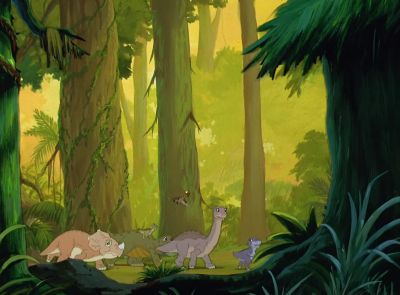 So you like it here - The Land Before Time V: The Mysterious Island