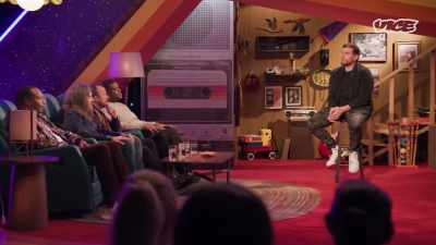 So, like, what, is he telling,
like, nine-year-olds - Super Maximum Retro Show