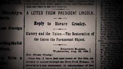 So Lincoln did write, - Abraham Lincoln