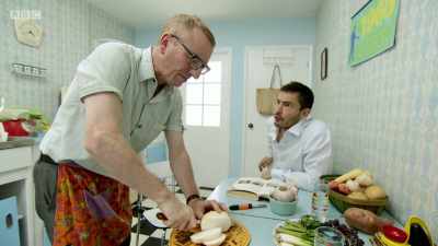 So, listen, all these clearly defined roles that we've got in - Back in Time for Dinner
