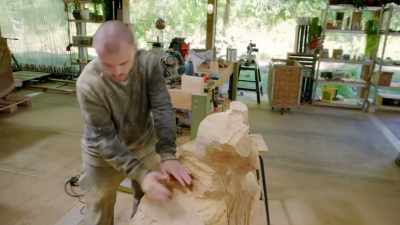 So, literally, this whole section
here needs to get cleared. - Handmade: Britain's Best Woodworker