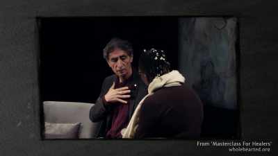 - So you locate it and it's
here in the chest area. - The Wisdom of Trauma