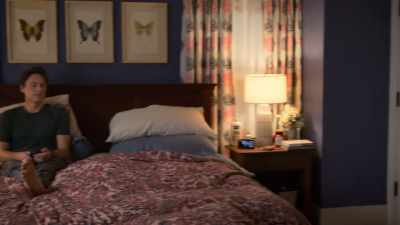 So she locked herself in her room,
and she's not even talking to me. - Cheaper by the Dozen