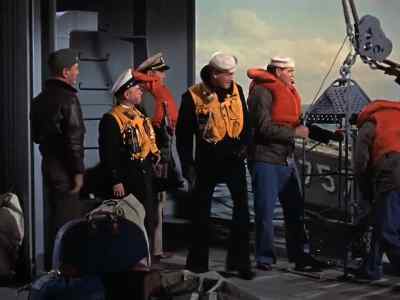 - So long, Gamidge. Good luck.
- Thanks. Same to you, sir. - The Bridges at Toko Ri