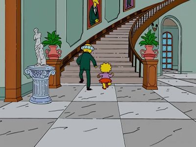 So long, sucker! - The Simpsons