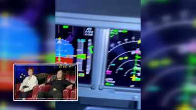 So look, he's in his plane.
Look at this. - The Osbournes Want to Believe