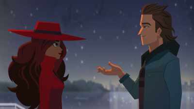 So, looking to get backstage
for an autograph? - Carmen Sandiego