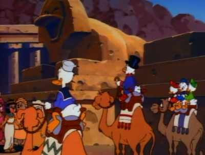 So, me losing is the luckiest
thing that could've happened. - DuckTales