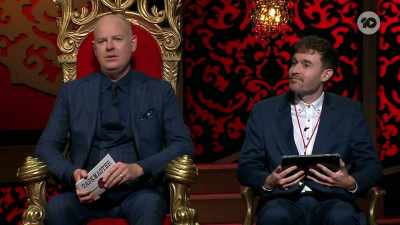 So, Luke, you couldn't
find anything green - Taskmaster