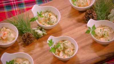 - So we made chicken
and dumplings. - Baking It