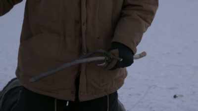 So, to make the ice scooper, - Life Below Zero: Next Generation