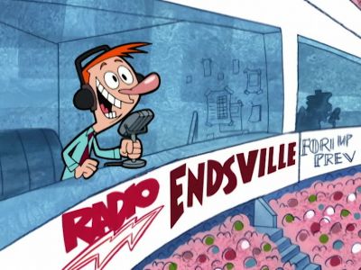 SO, MANDY WILL
TAKE THE FLAG - The Grim Adventures of Billy and Mandy