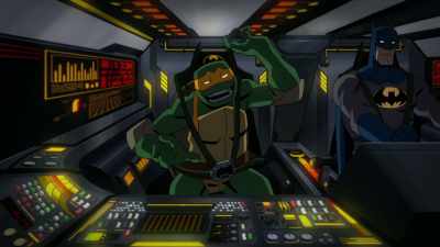 So many buttons,
could I please just... - Batman vs Teenage Mutant Ninja Turtles