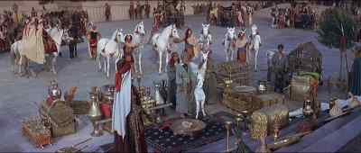 - So many gifts.
- Yes, and brought from so far. - Solomon and Sheba
