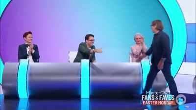 So many questions.
(CHEERING AND APPLAUSE) - Would I Lie to You?
