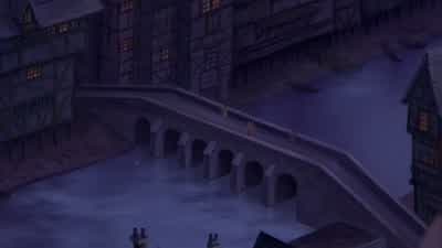 So many times out there l've watched a happy pairOf lovers walking in the nightThey had a kind of glow around themlt almost looked like heaven's lightl knew l'd never knowThat warm and loving glowThough l might wish with all my mightNo face as hideous as - The Hunchback of Notre Dame