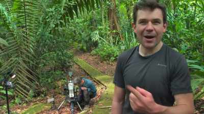 So Mark has got gaffer tape
wrapped around his boots. - The Secret Lives of Animals