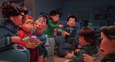 So, Mei-Mei,
you've been managing - Turning Red