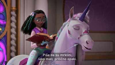 -So you might wanna step back.
-Puh-lease. - Unicorn Academy