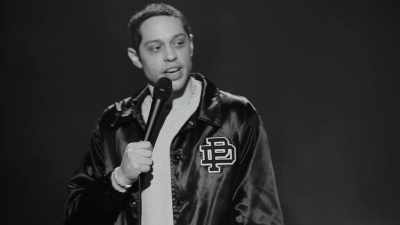 So my mom goes, "Hey, who are you?" - Pete Davidson: Turbo Fonzarelli