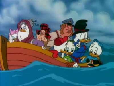 So Mom took his hat,
hid it, - DuckTales