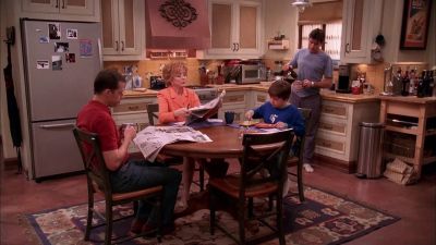 So, Mom, to what do we owe
this unexpected... - Two and a Half Men